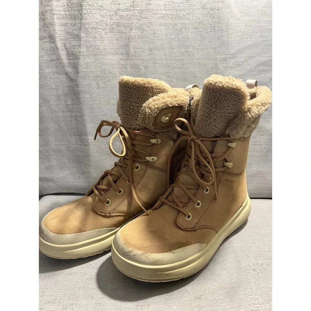 Merrell Bravada 2 Thermo Mid Waterproof Tan Suede Winter Boots J007074 Women 8.5